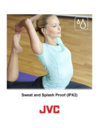 Auriculares de Clip JVC HA-EB75 Azul Resistente al Agua 13.5mm