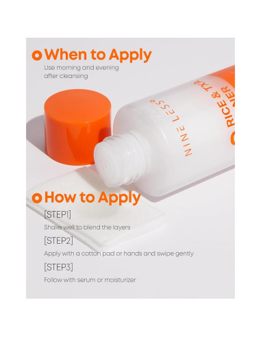 Tónico de Arroz Mela-Pro 200 ml - Niacinamida y Glutatión