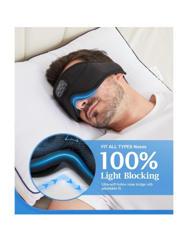 Auriculares Bluetooth para dormir ZHENYEMEI GH03 con 38 sonidos