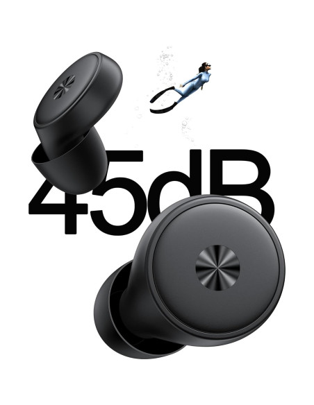 Tapones para oídos BIGOOD I7 45dB con 8 puntas reutilizables