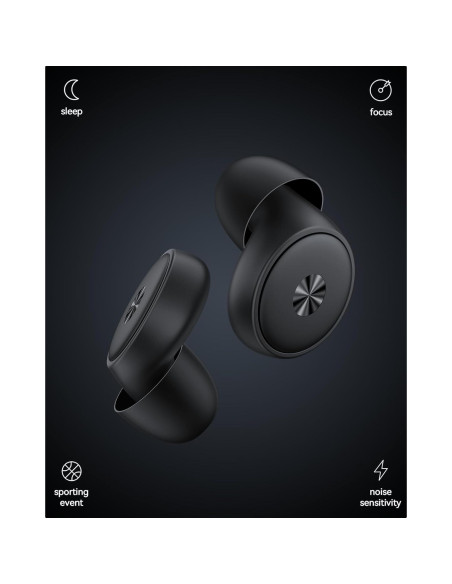 Tapones para oídos BIGOOD I7 45dB con 8 puntas reutilizables