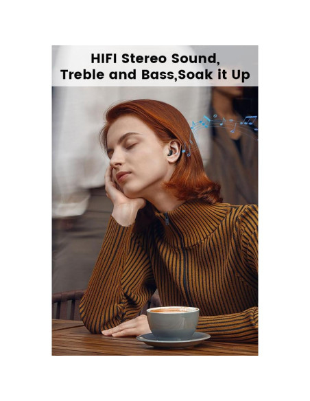 Auriculares Inalámbricos para Dormir CuiSuto My002UN Negro