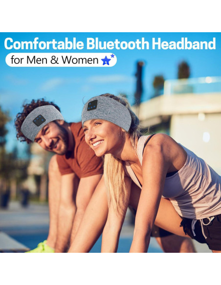 Auriculares Inalámbricos Bluetooth Aurya para Dormir Banda Cabeza