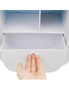 Refrigerador Cosmético KONGKUNI 12L Frío y Caliente Blanco 2