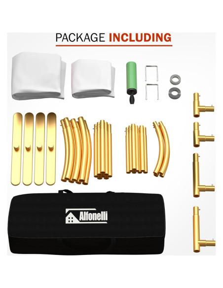 Soporte de Arco de Globos Alfonelli Blanco 99x198 cm