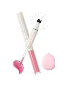 Bolígrafo Rubor de Pecas 2 en 1 Rosa y Sello de Pecas