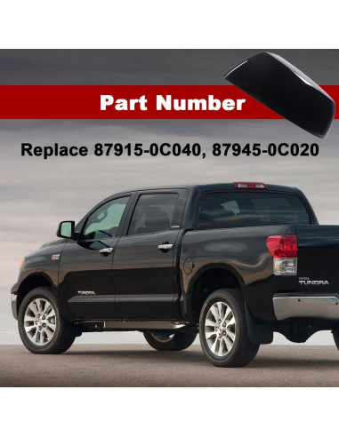 Cubierta de espejo frontal Toyota Tundra/Sequoia 2007-2021