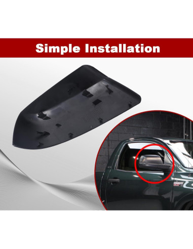 Cubierta de espejo frontal Toyota Tundra/Sequoia 2007-2021