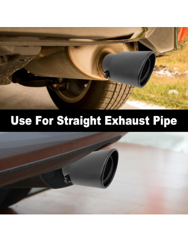 Punta de Escape de Acero Inoxidable Stymart 13.72 cm Cromado