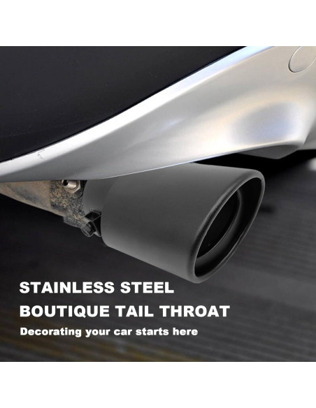 Punta de Escape de Acero Inoxidable Stymart 13.72 cm Cromado