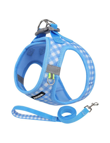 Arnés y Correa para Perros AIITLE Azul XXS Sin Tirones