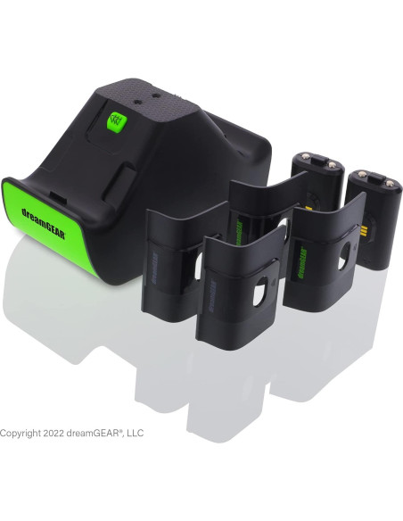Estación de Carga Doble dreamGEAR para Controladores Xbox