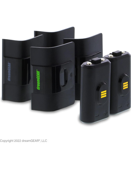 Estación de Carga Doble dreamGEAR para Controladores Xbox