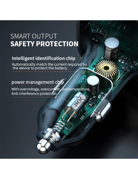 Transmisor FM Bluetooth EAHOSUCC C29 con Carga Rápida 25W