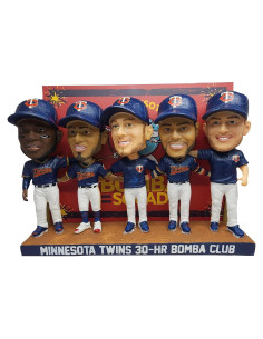 Bobblehead Quintuple Minnesota Twins Edición Limitada 17.78 cm