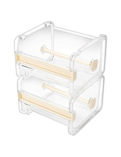 Dispensador de Cinta Adhesiva Molshine Beige 2 Piezas
