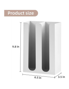Soporte Magnético para Pelotas de Secadora SUBEKYU Blanco 2