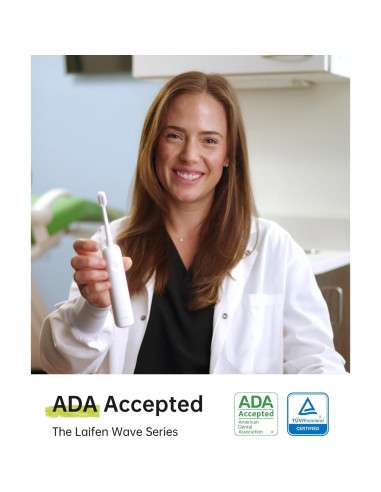 Cepillo de Dientes Eléctrico Laifen Wave SE Verde, 2 Cabezas