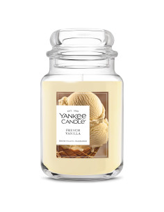 Vela Aromática Yankee Candle Vainilla Francesa Tarro Grande 622g