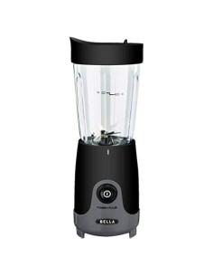 Licuadora Personal BELLA 414ml Eléctrica Negra y Gris