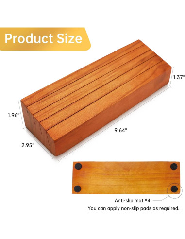 Juego de Soporte para Cartas de Madera Iswabard - Set de 2