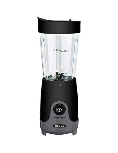 Licuadora Personal BELLA 414ml Eléctrica Negra y Gris