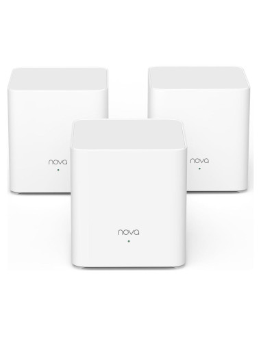 Sistema Wi-Fi 6 Mesh Tenda Nova AX1500 MX3 - Cubre 325 m