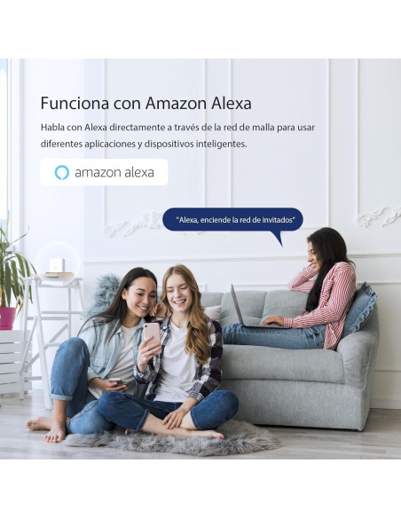 Sistema Wi-Fi 6 Mesh Tenda Nova AX1500 MX3 - Cubre 325 m