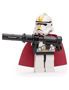 Figura LEGO Star Wars Clone Trooper EP3 con Capa y Cañón