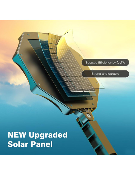 Luces Solares Exteriores OKPRO 168LED 6500K IP66 2 Piezas