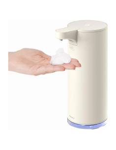 Dispensador Automático de Jabón Espumoso Mooas Marfil 277ml