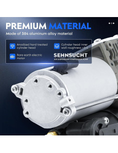 Bomba Compresor Suspensión Neumática SEHNSUCHT para Range Rover 2