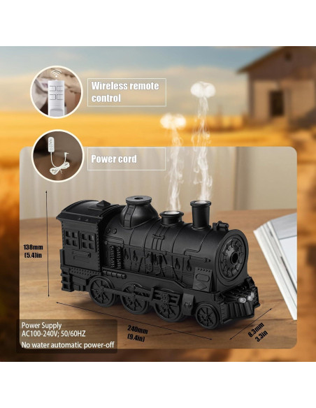 Difusor de Aceites Esenciales SIMOHOT 300ml con Control Remoto