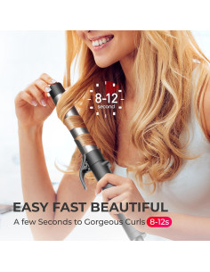 Rizador Automático TYMO ROTA 3.18 cm Cerámico 5 Temperaturas 2