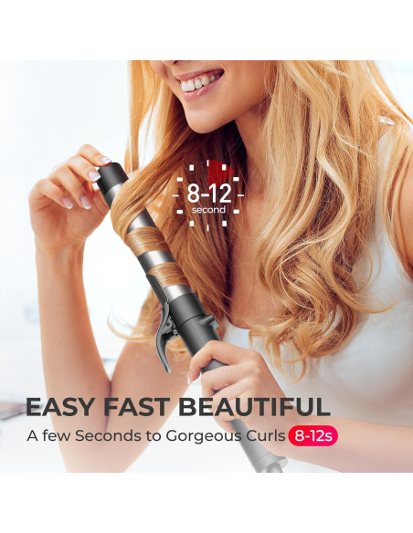 Rizador Automático TYMO ROTA 3.18 cm Cerámico 5 Temperaturas Rizador Automático TYMO ROTA 3.18 cm Cerámico 5 Temperaturas