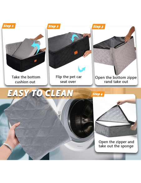 Asiento Elevador para Perros Ztinng 71.1x50cm con Espuma de Memoria