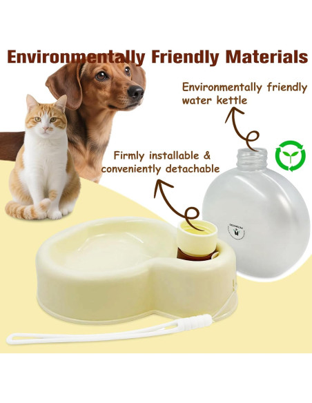 Botella de Agua Portátil para Perros PETMGCOO 384ml - A Prueba de Fugas