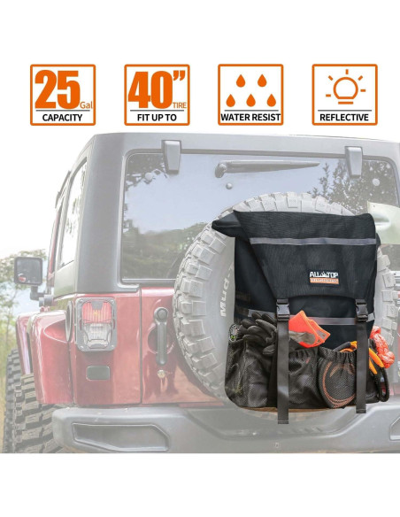 Bolsa de Basura para Neumático ALL-TOP 101,6 cm Negro