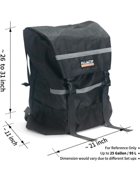 Bolsa de Basura para Neumático ALL-TOP 101,6 cm Negro