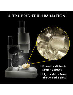 Microscopio DUAL LED National Geographic - Kit de Ciencia 50 Piezas 2