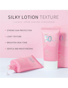 Crema Solar Hidratante SPF 50 PA+++ Japan Sakura 50g 2