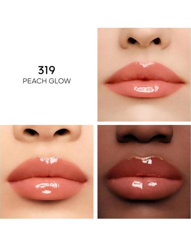 Aceite de Labios Guerlain Kiss Kiss Bee Glow 8.5 ml Durazno