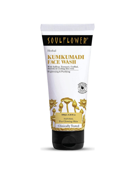 Limpiador Facial Kumkumadi Soulflower 100ml - Natural y Vegano Limpiador Facial Kumkumadi Soulflower 100ml - Natural y Vegano