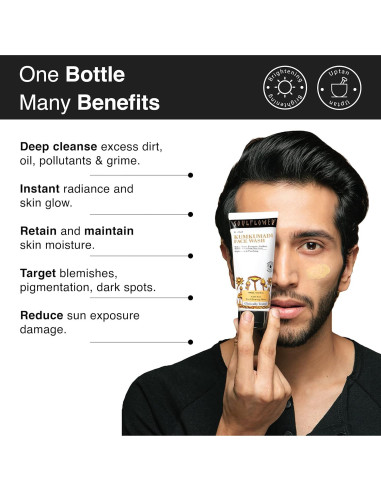 Limpiador Facial Kumkumadi Soulflower 100ml - Natural y Vegano