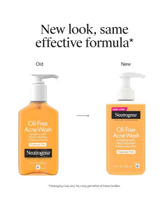 Limpiador Facial Sin Aceite Neutrogena 269 ml - Acné 2% Ácido Salicílico 2