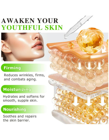 Suero Facial Antienvejecimiento Ruduwu 60ml - Vitamina C y E