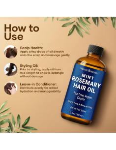 Aceite de Romero y Menta Nexon Botanics 59 ml - Crecimiento Cabello 2