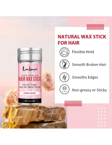 Kit de Peluca 15 Piezas Lockmio - Spray, Cera, Control de Bordes