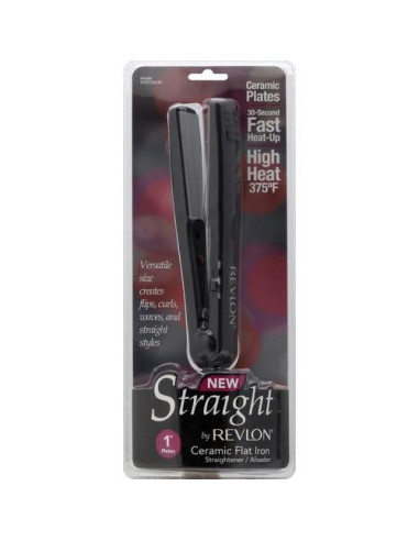 Alisador de Cerámica Revlon 2.54 cm - Resultados Rápidos