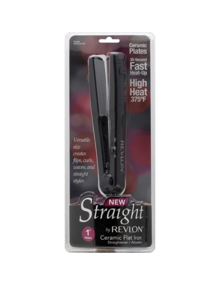 Alisador de Cerámica Revlon 2.54 cm - Resultados Rápidos